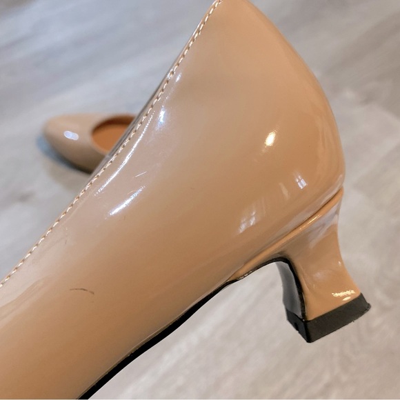 Skysterry Nude Patent Heels - Picture 10 of 10